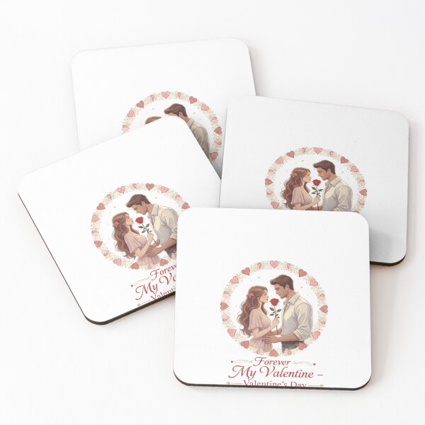 Item preview, Forever My Valentine Love Illustration designed and sold by craftedapex.