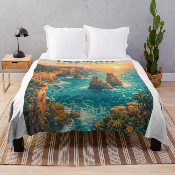 Item preview, Tasman National Park Australia Sea Stacks and Tasman Sea Clifftops designed and sold by Places On Earth.
