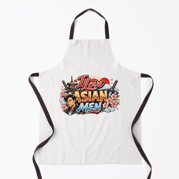 Item preview, I Love Asian Men Cultural Pride and Identity Statement designed and sold by Places On Earth.