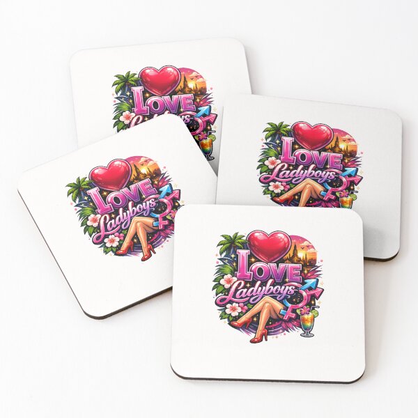 Item preview, I Love Ladyboys Pride Quote with Gender Identity Symbols designed and sold by Places On Earth.