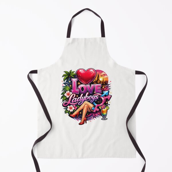 Item preview, I Love Ladyboys Pride Quote with Gender Identity Symbols designed and sold by Places On Earth.