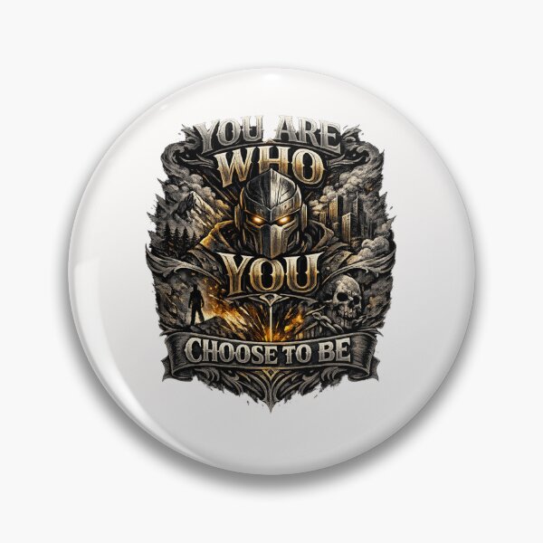 Item preview, You Are Who You Choose To Be Motivational Identity Quote designed and sold by Places On Earth.