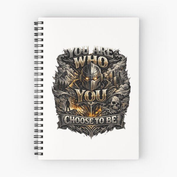 Item preview, You Are Who You Choose To Be Motivational Identity Quote designed and sold by Places On Earth.