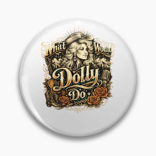 Item preview, What Would Dolly Do Country Music Wisdom and Inspiration Quote designed and sold by Places On Earth.
