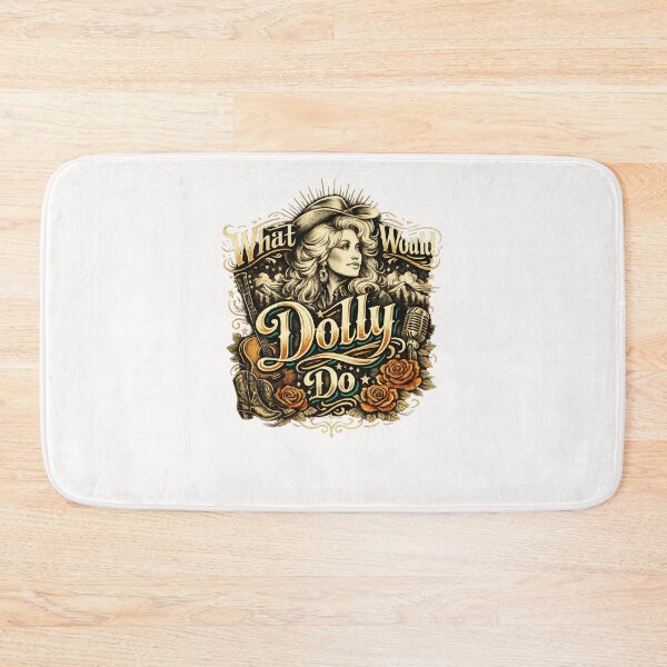 Item preview, What Would Dolly Do Country Music Wisdom and Inspiration Quote designed and sold by Places On Earth.
