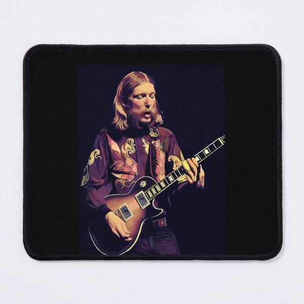 Aperçu de l'œuvre Peinture artistique de Duane Allman représentant le guitariste des Allman Brothers créée et vendue par gandy1gh.