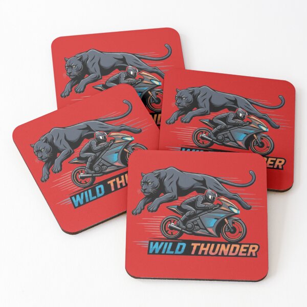 Item preview, Wild Thunder – Panther & Motorcycle Design designed and sold by Dogandesighn.