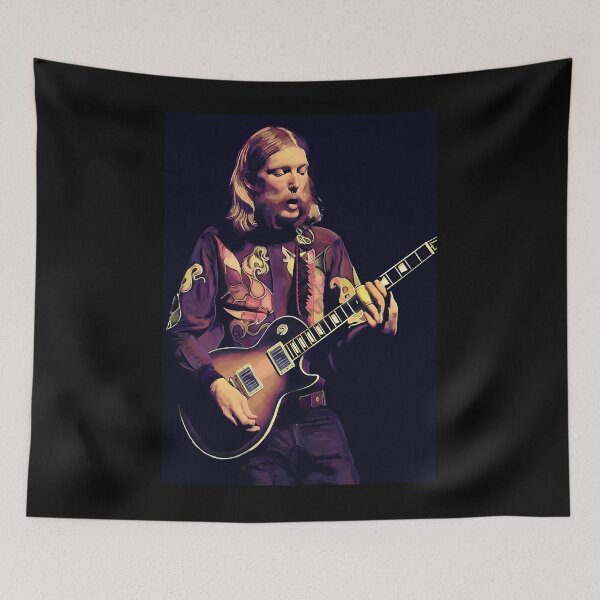 Item preview, Duane Allman Art Painting Of Allman Brothers Guitarist designed and sold by gandy1gh.
