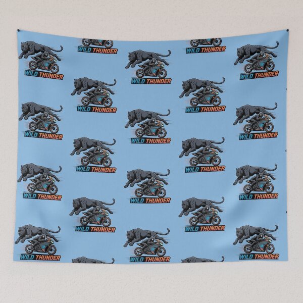 Item preview, Wild Thunder – Panther & Motorcycle Design designed and sold by Dogandesighn.