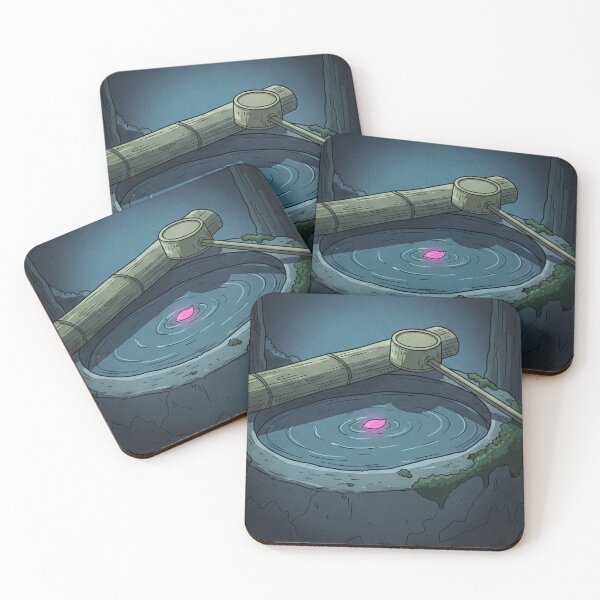 Item preview, Night Zen Garden Ukiyo-e designed and sold by LazyOrbitStudio.