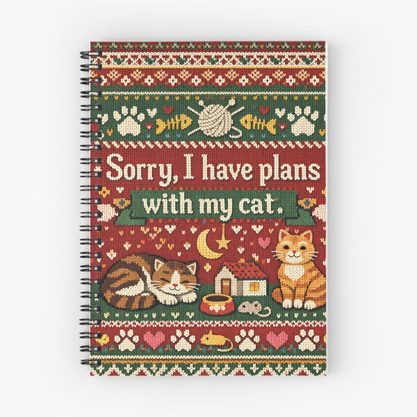 Item preview, Sorry I have plans with my cat knitting design designed and sold by Mauswohn.