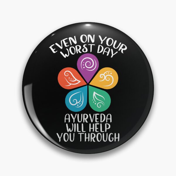 Item preview, Ayurveda Saying Motivation Ayurvedic Elements Doshas designed and sold by Carl's Clothing.
