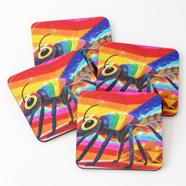 Item preview, Colorful Trippy Ant designed and sold by shakespeare1212.
