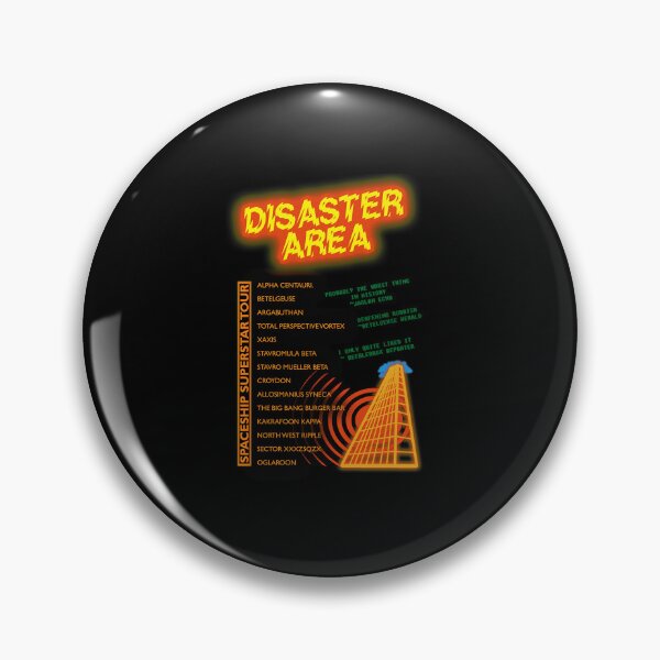 Item preview, Hitchhikers Guide  Disaster Area Tour designed and sold by Farouqelmrini.