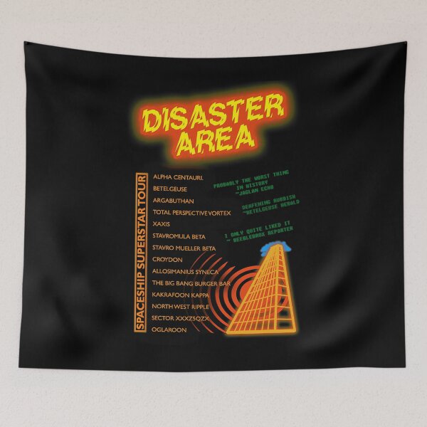 Item preview, Hitchhikers Guide  Disaster Area Tour designed and sold by Farouqelmrini.