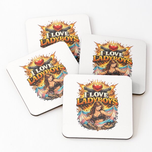 Item preview, I Love Ladyboys – Bold Pride Statement  designed and sold by Places On Earth.