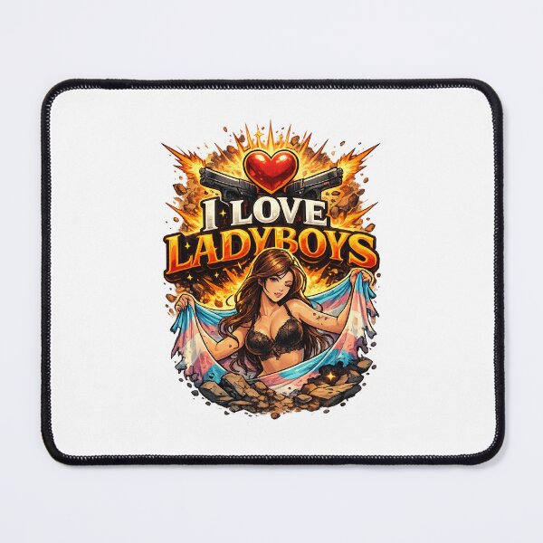 Item preview, I Love Ladyboys – Bold Pride Statement designed and sold by Places On Earth.
