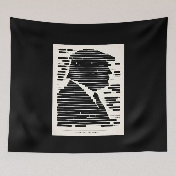 Item preview, Trump Redacted Political Protest Classified Democrat designed and sold by w1ckerman.