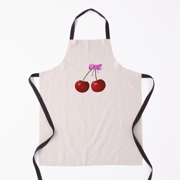 Item preview, Cherries with croquette bow designed and sold by paigeymarie.