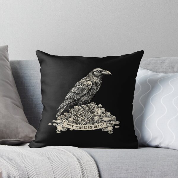 Item preview, Raven Hoarder Shiny Objects Enthusiast designed and sold by xaodffufje95.
