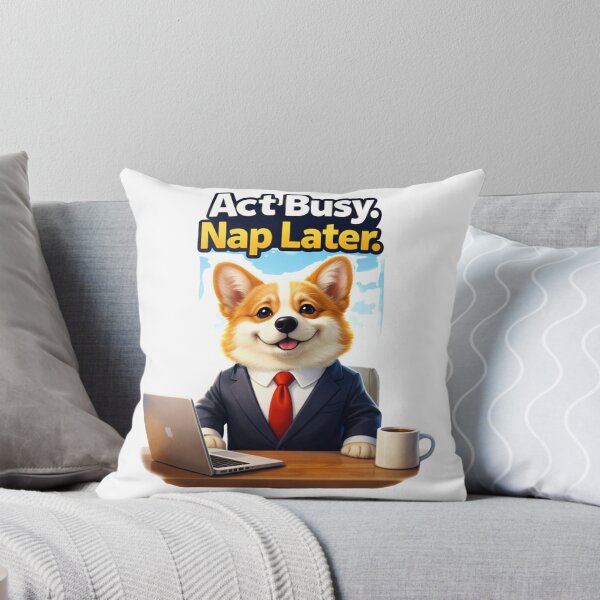 Item preview, Corgi Boss — “Act Busy. Nap Later.” designed and sold by TTStudio.