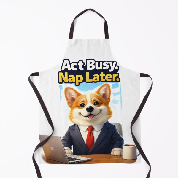 Item preview, Corgi Boss — “Act Busy. Nap Later.” designed and sold by TTStudio.