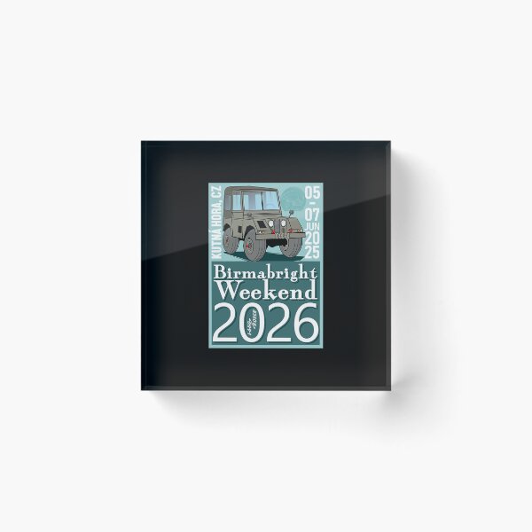 Item preview, Birmabright Weekend 2026 designed and sold by Farouqelmrini.