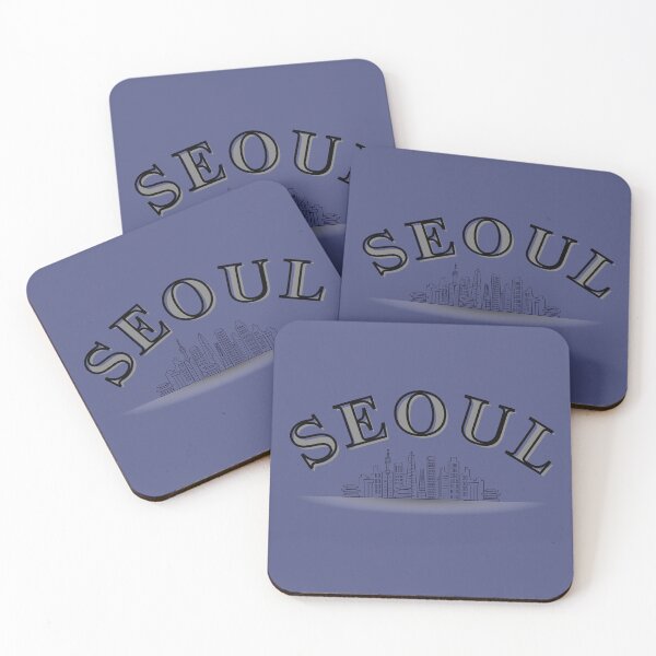 Item preview, Seoul the capital of South Korea with skyline of Seoul designed and sold by mycreastyle.