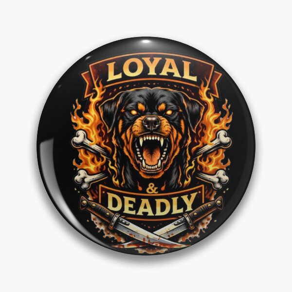 Item preview, Loyal Rottweiler Emblem Design designed and sold by the-dovlat.