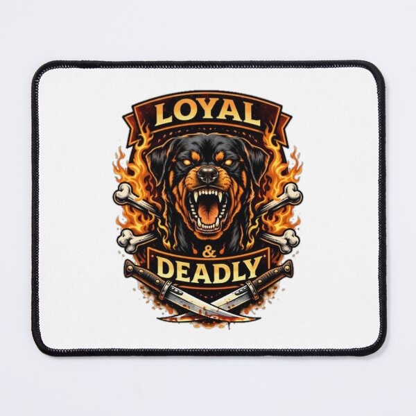 Item preview, Loyal Rottweiler Emblem Design designed and sold by the-dovlat.