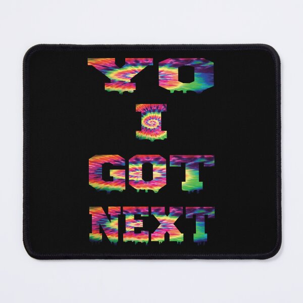 Item preview, YO I GOT NEXT (Basketball-Tye Dye) designed and sold by HoopsAndLaces.