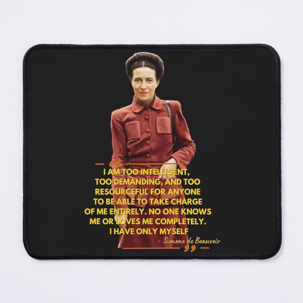 Item preview, Simone de Beauvoir Painted Effect T-Shirt and Sticker designed and sold by DiverseDazzle.