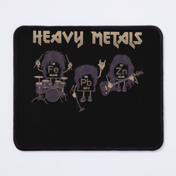 Item preview, Heavy Metals Band Rock Music Graphic Art designed and sold by pmunyu.