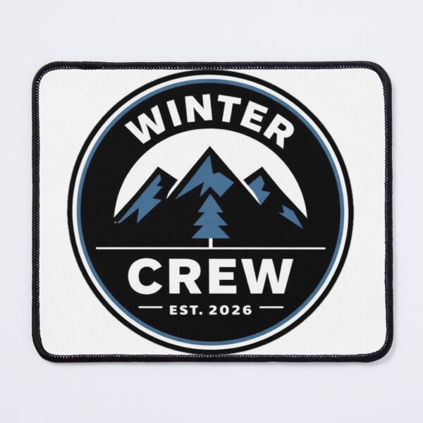 Item preview, Winter Crew Mountain Outdoor Badge designed and sold by the-dovlat.