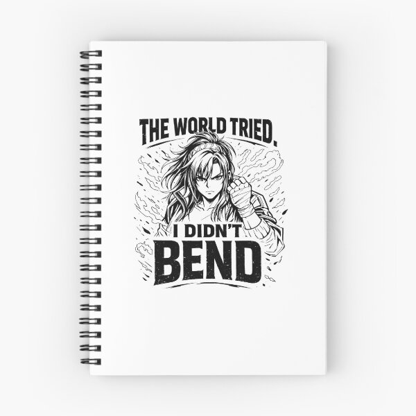 Item preview, The World Tried I Didn't Bend - Stoic Resilience Quote designed and sold by SoulFlex.