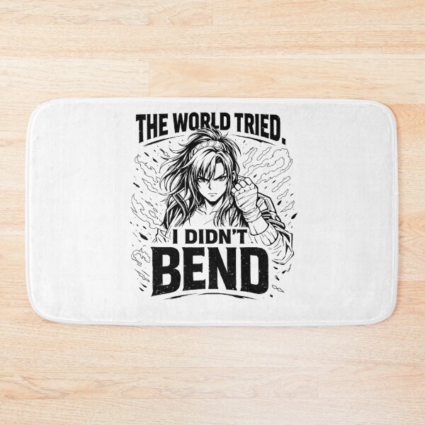 Item preview, The World Tried I Didn't Bend - Stoic Resilience Quote designed and sold by SoulFlex.