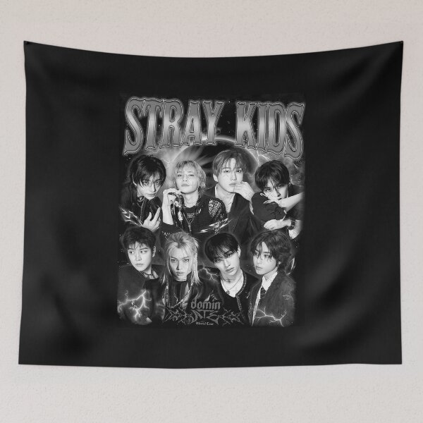 Item preview, STRAY KIDS Vintage Retro Band Style 90s designed and sold by gwdqamy.