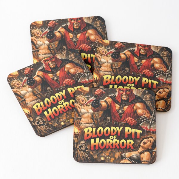 Item preview, Bloody Pit of Horror Vintage Movie Art designed and sold by Mauswohn.