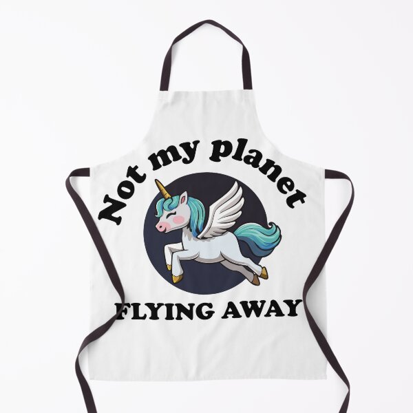 Item preview, Not My Planet, Flying Away - Magical Unicorn Illustration designed and sold by love creative.