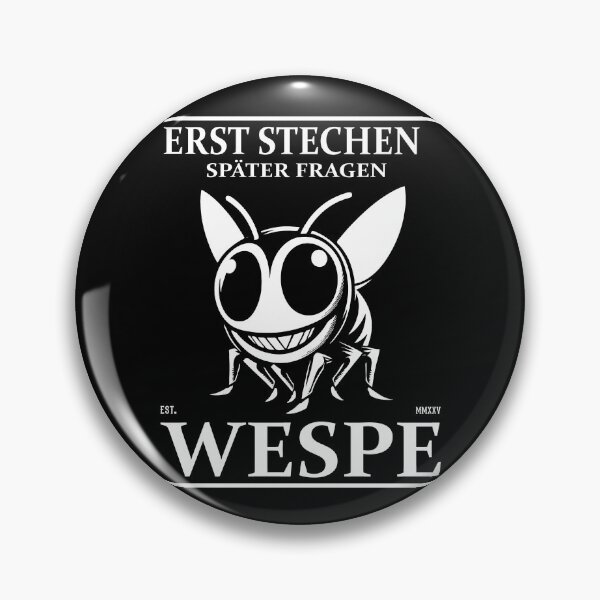 Item preview, Funny wasp – sting first, ask questions later! designed and sold by RetroMaritalArt.