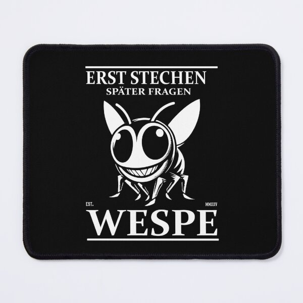 Item preview, Funny wasp – sting first, ask questions later! designed and sold by RetroMaritalArt.