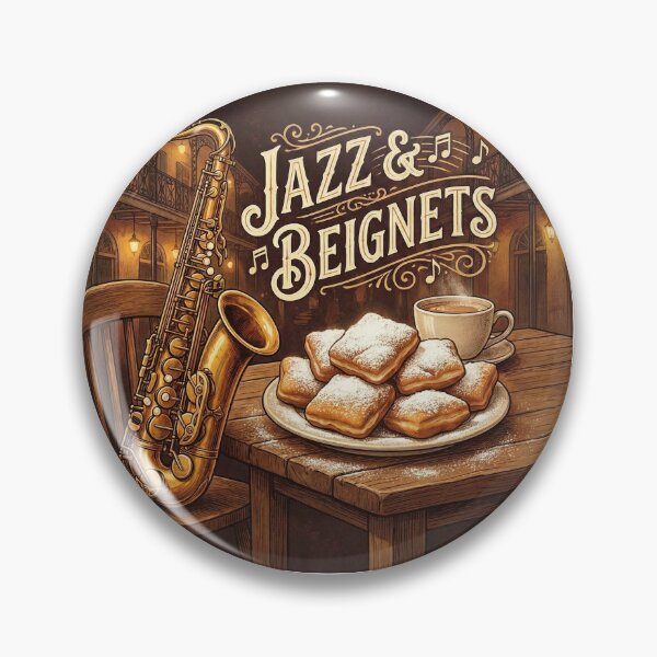 Item preview, Jazz and Beignets | New Orleans Music Food designed and sold by ryanguas.