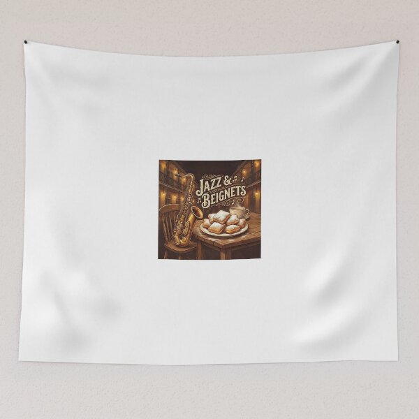 Item preview, Jazz and Beignets | New Orleans Music Food designed and sold by ryanguas.