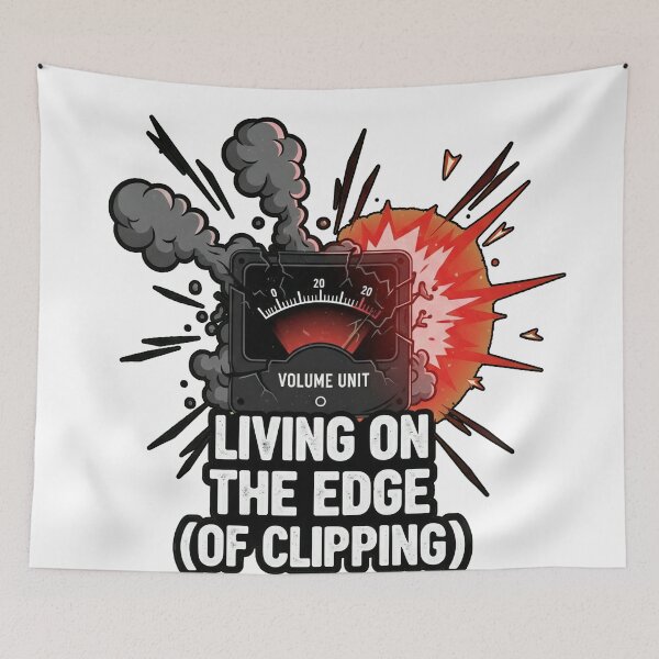 Item preview, Living on the Edge (of Clipping) designed and sold by Gnfree.