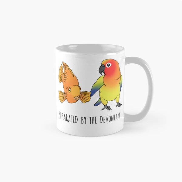 Item preview, Separated by the Devonian -  parrot cichlid and sun conure parrot designed and sold by FandomizedRose.