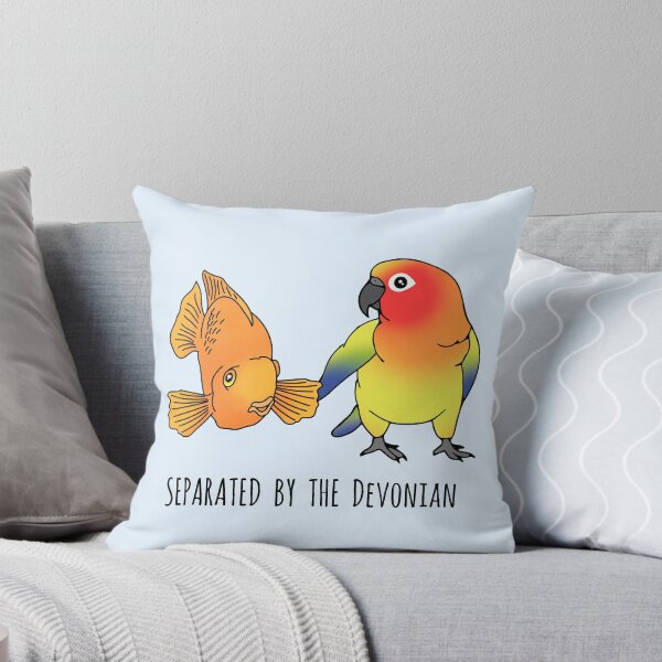 Item preview, Separated by the Devonian -  parrot cichlid and sun conure parrot designed and sold by FandomizedRose.