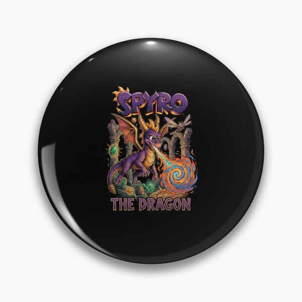 Item preview,  Spyro The Dragon Reignited Trilogy Purple Dragon Spyro Cynder Ripto designed and sold by Wond3rer.