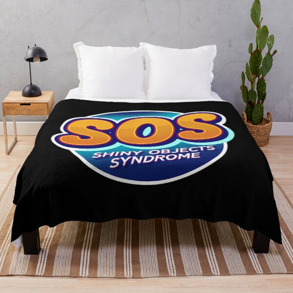 Item preview, SOS Shiny New Objects Syndrome Logo designed and sold by xaodffufje95.