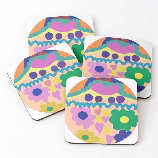 Item preview, Colorful Abstract Flower Pattern designed and sold by Bovoci.