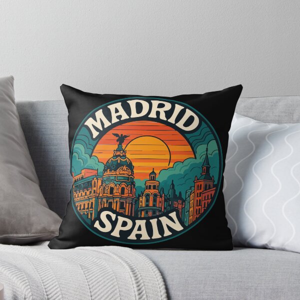 Item preview, Madrid Spain Retro designed and sold by TomFrontierArt.